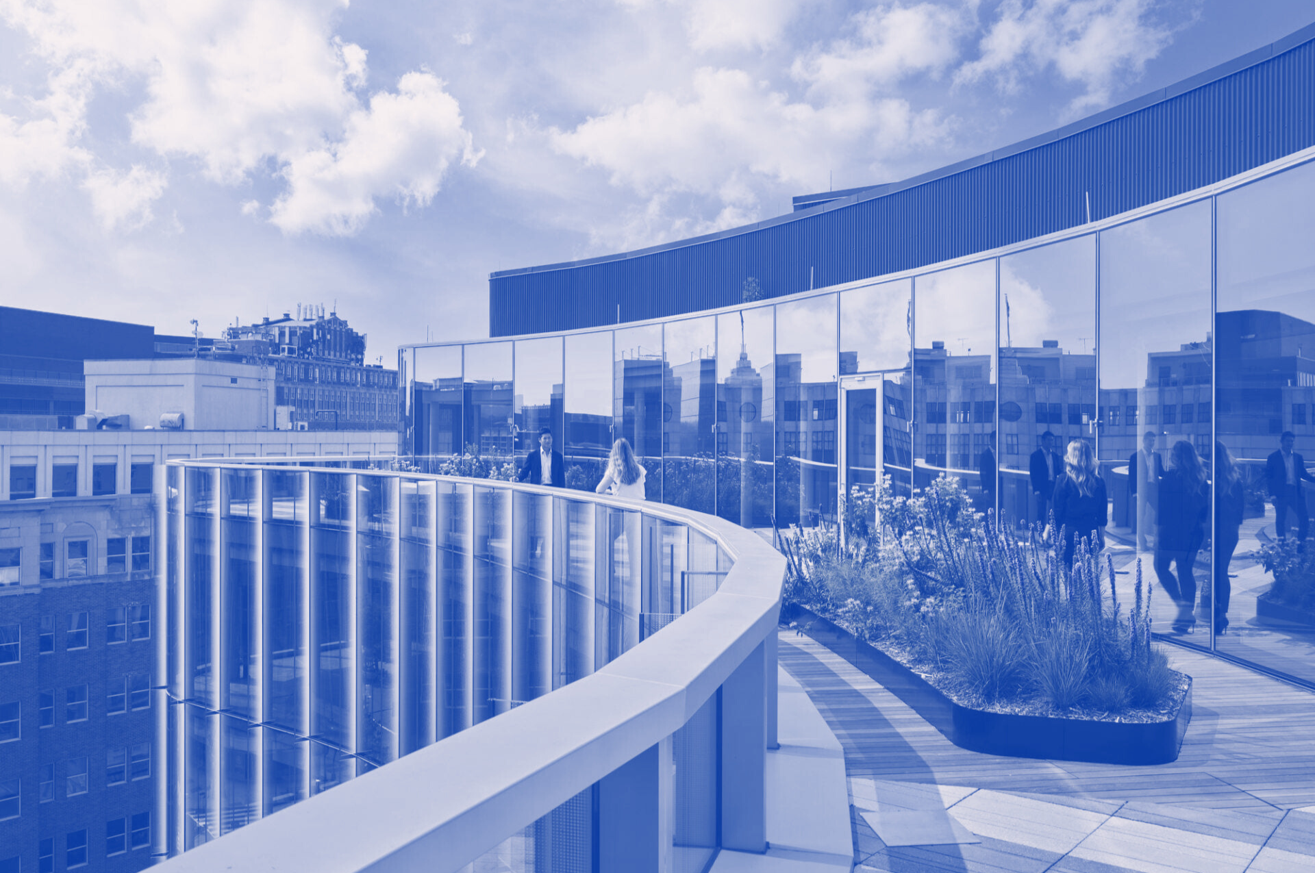 Rooftop terrace